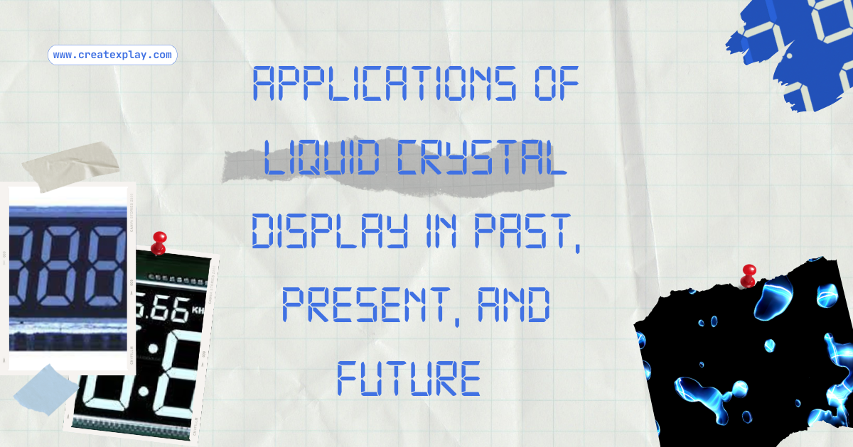 Applications of liquid crystal display in past, present, and future
