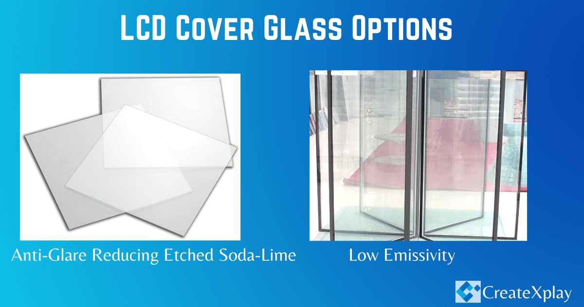 LCD-Cover-Glass-Options
